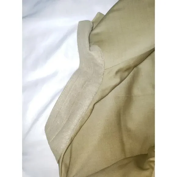 Corneliani Blazer Suit Jacket Men Size 54R Tan Brown Wool University Academia‎